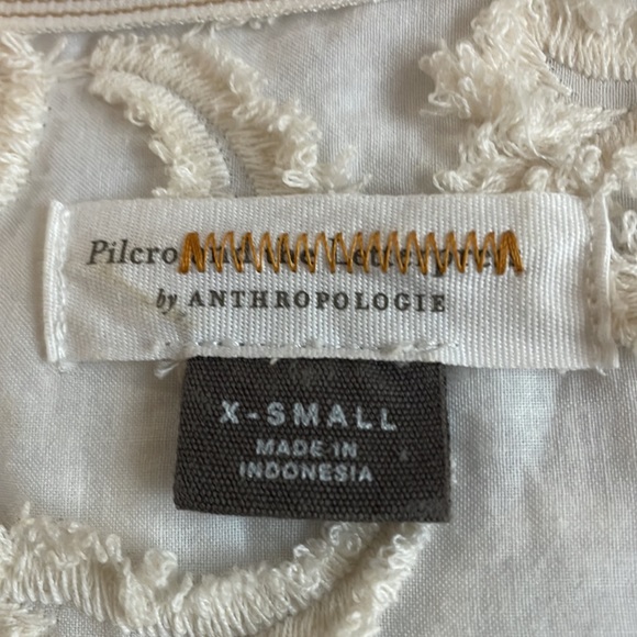 Anthropology Blouse/jacket Xsmall Fits more S/M up to size 36 B hardly worn . - Picture 8 of 12